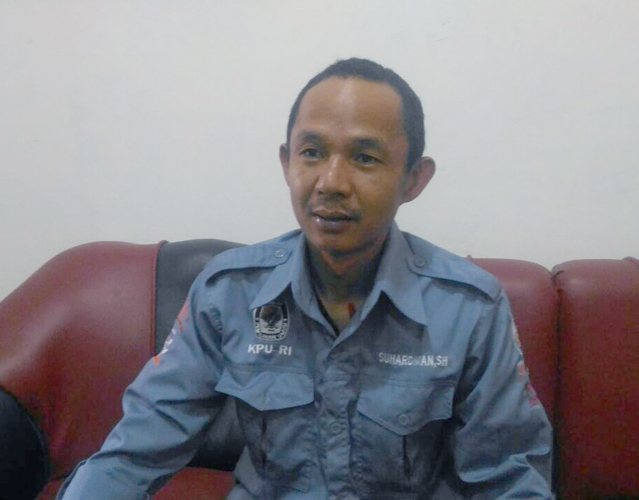 Komisioner KPU Kerinci, Suhardiman