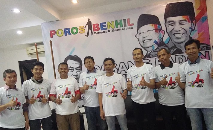 Relawan Jokowi Poros Benhil