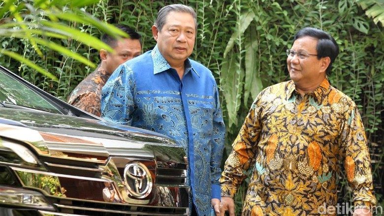 SBY dan Prabowo Subianto. [Detik]
