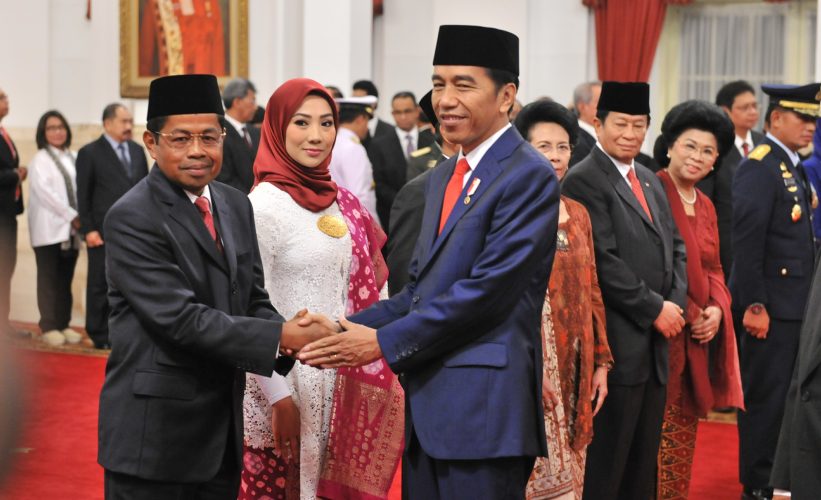 Idrus Marham dan Jokowi