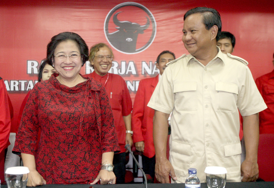 Megawati Sukarnoputri dan Prabowo Subianto